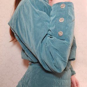 Vintage NILS Suede Belted Coat